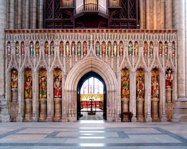 The Pulpitum Screen at Ripon Cathedral