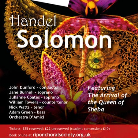 Ripon Choral Society Handel Solomon