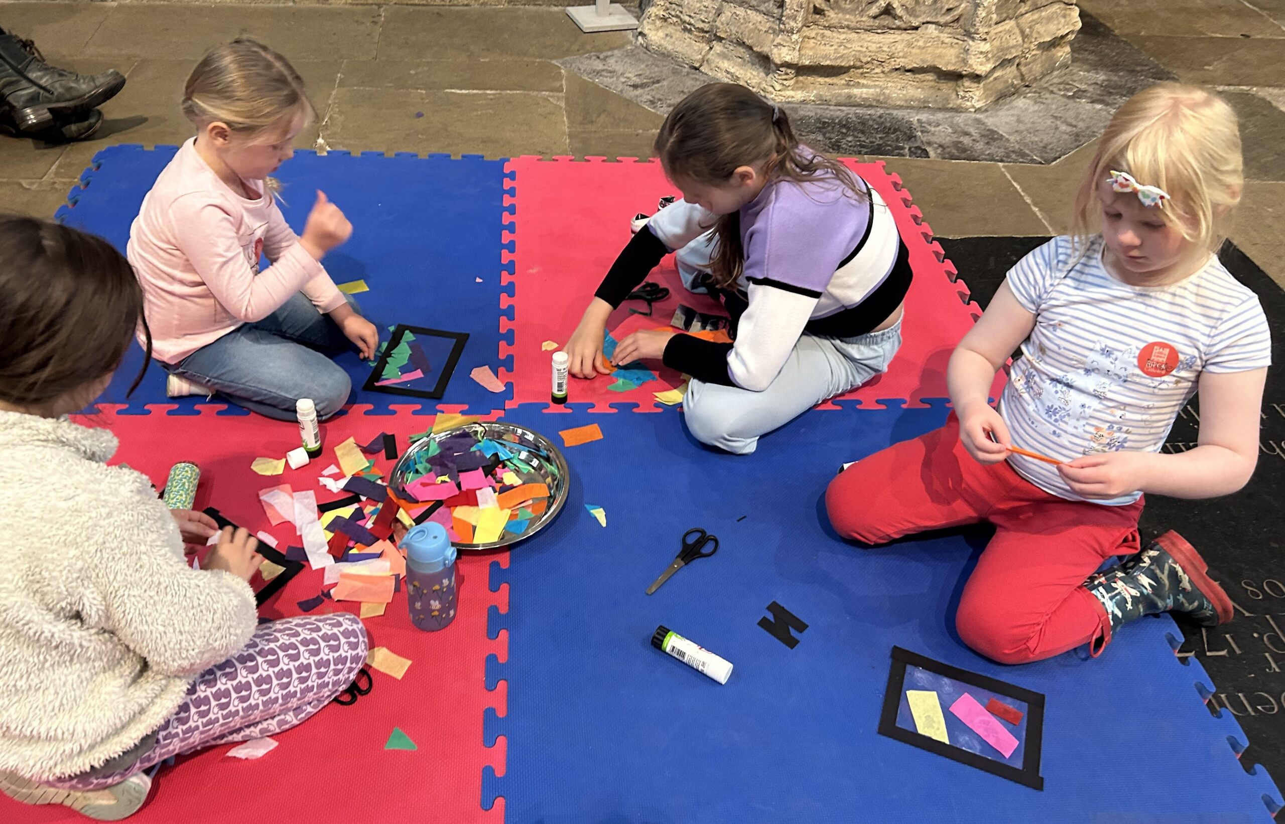 Family craft mornings at Ripon Cathedral